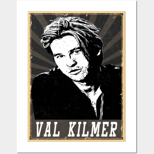 80s Style Val Kilmer Posters and Art